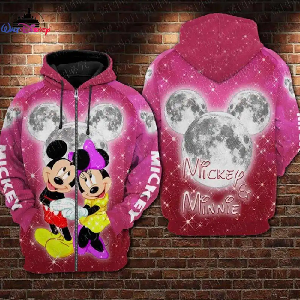 Discover Disney Mickey Mouse 50th Anniversary 3D Zip Hoodie