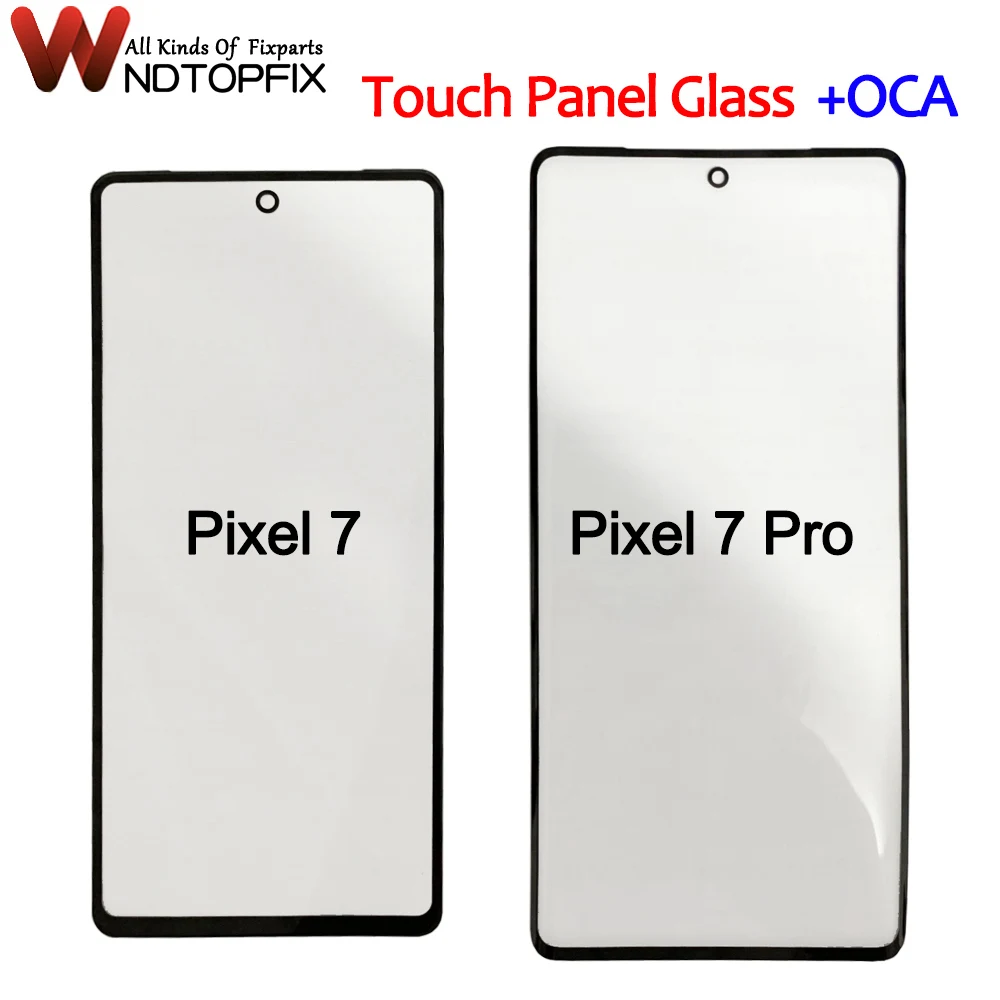1PC Outer Glass For Google Pixel 7 Pro Front Glass Outer LCD Panel Replacement Part Touch Screen
