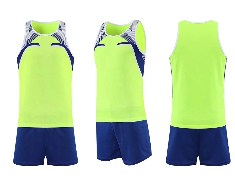 2 Pcs/Set Sports Set Men's Suits Running Shirts/Vests+Sports Shorts Jogging Mens High quality tennis jerseys badminton shirt