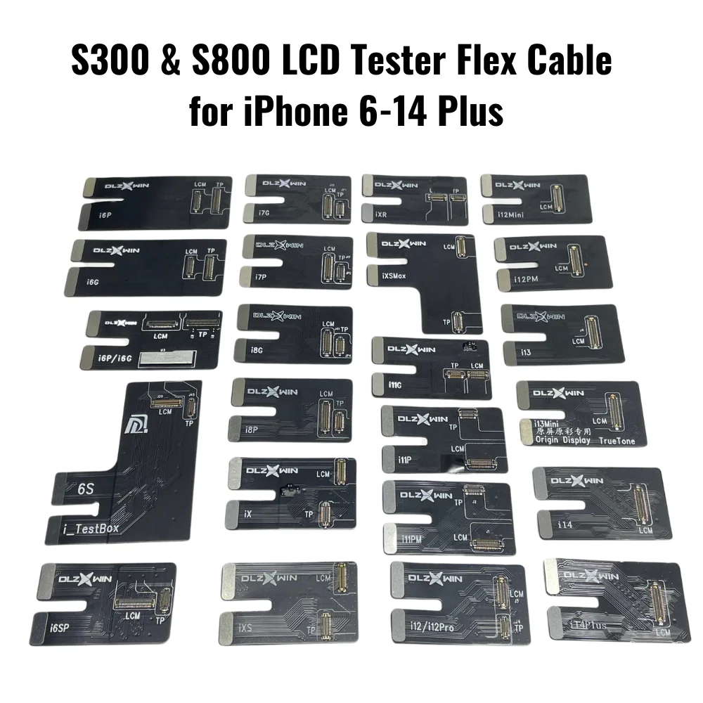 Testing Flex Cable for DLZXWIN S300 & S800 LCD Tester Compatible for iPhone