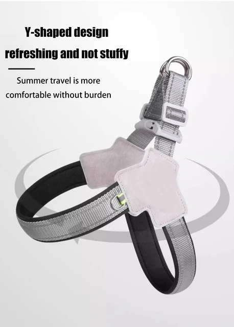 Pet dog leash vest-style pet chest harness dog walking rope small, medium and large dogs outdoor dog walking traction supplies 3