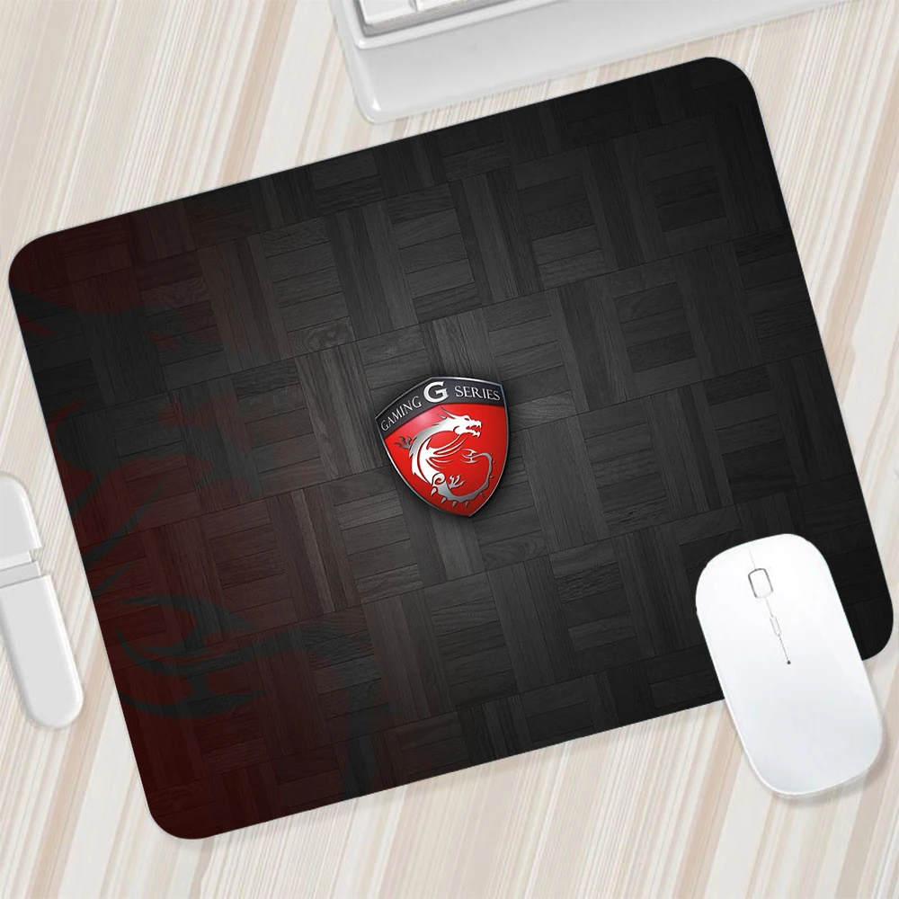 Msi Small Mouse Pad Gaming Mousepad Pc Gamer Mouse Mat Xxl Computer Office Pad Tappetino Per Tastiera In Silicone Tappetino Da Scrivania Laptop Mausep