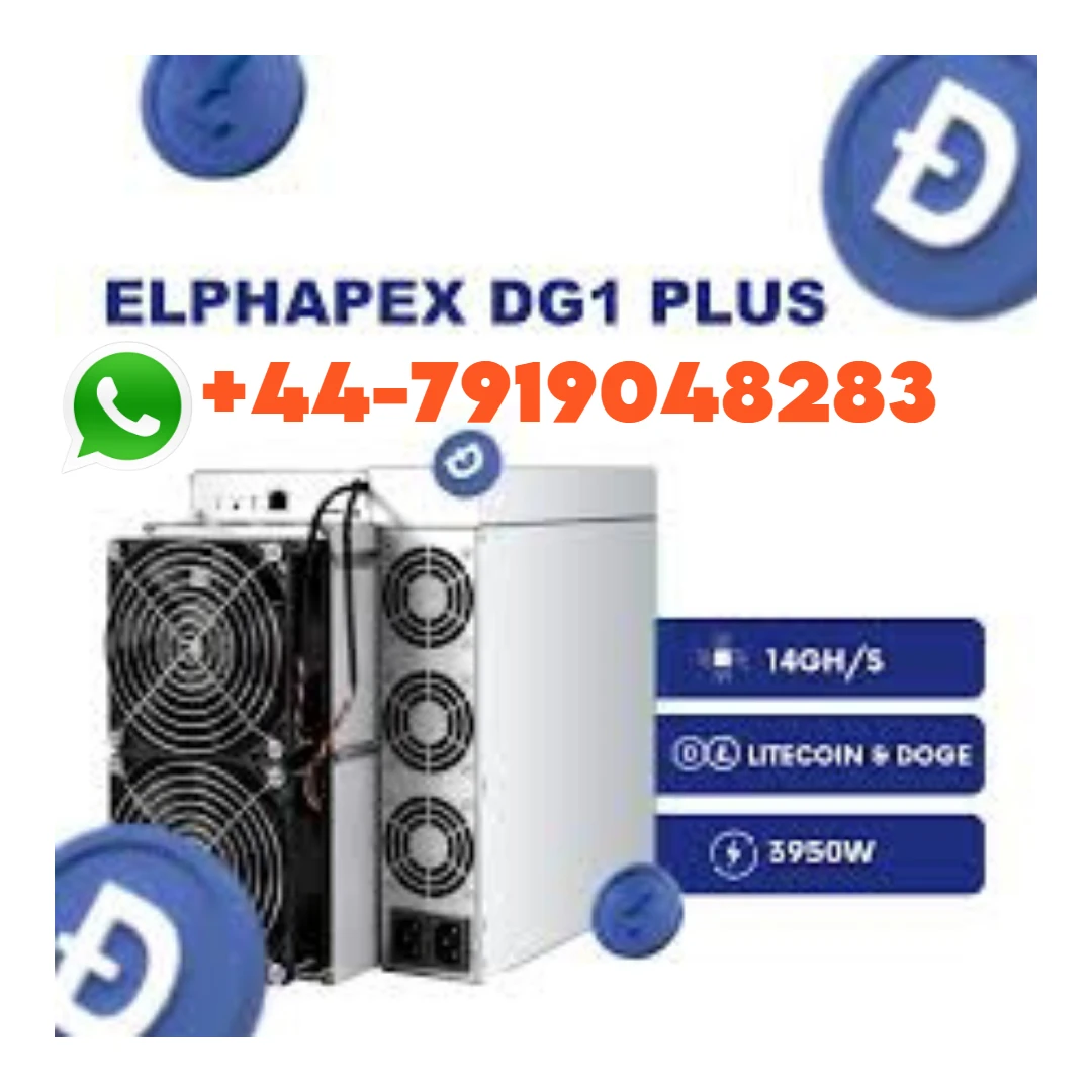스페셜 ElphaPex DG1 + 라이트코인 및 도지코인 채굴기, BTC 라이트코인 종 채굴기, 14.4GH/s, 3950W