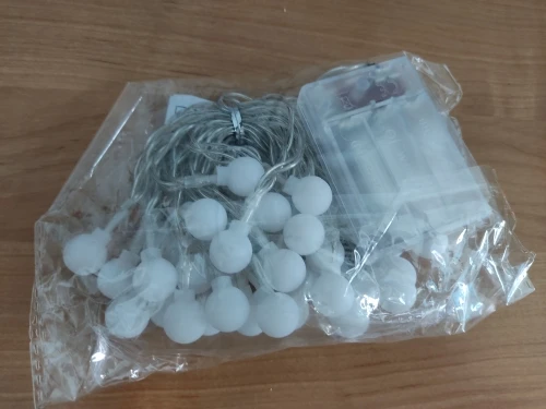 Guirnalda de luces LED con USB y batería, lámpara para exteriores, jardín, boda, decoración de Navidad, 10M photo review