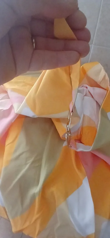 Women's Elegant Solid Chiffon V-Neck Blouse photo review