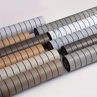 วอลเปเปอร์ติดผนังแบบม้วน 1 ม้วน กันน้ำ ลอกออกได้ ติดตั้งง่าย ป้องกันคราบสกปรก เหมาะสำหรับห้องครัว ห้องนั่งเล่น ห้องนอน 4