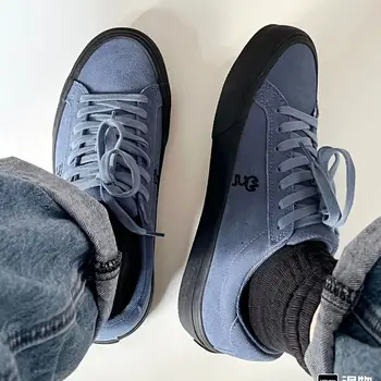 Joiints- Skate de diseñador para hombre y mujer, calzado Unisex de cuero de ante, suela de goma,Bambas zapatillas deportivas informales para caminar 2