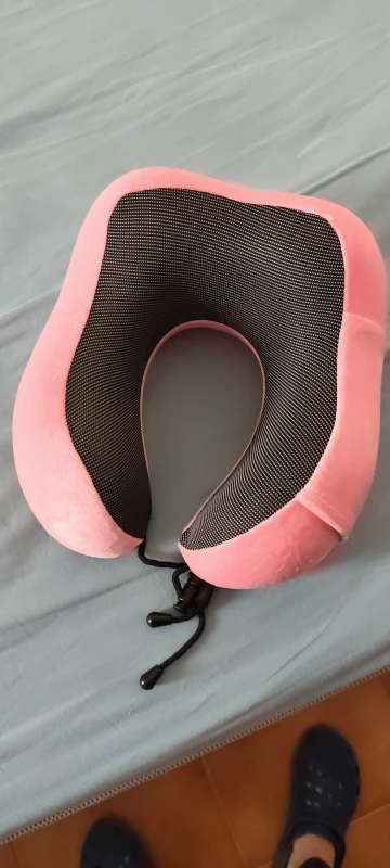 U Shaped Memory Foam Neck Pillows Soft Travel Pillow Massage Neck Pillow photo review