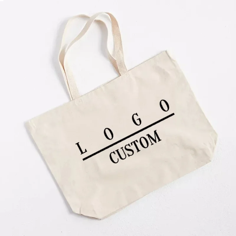 Gusset Jumbo Canvas Totes