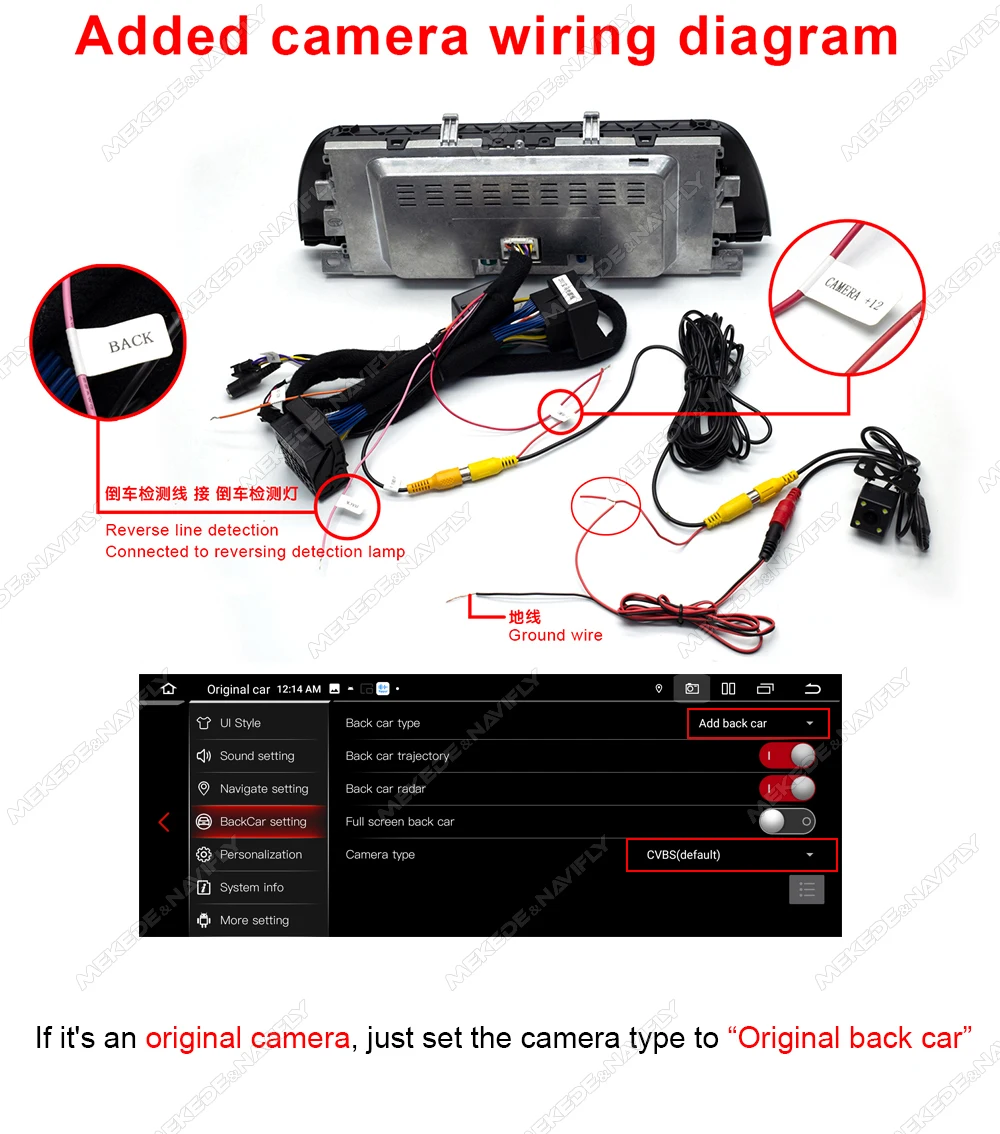 MEKEDE live Versand Für BMW Serie 3 5 E90 E91 E92 E93 E60 E61 Auto Zentrale Display Carplay Multimedia Player GPS System – Detail 28