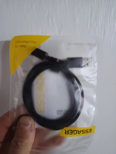 USLION 3A Micro USB Cable Fast Charging for Samsung Xiaomi Huawei Realme OPPO Android Mobile Phone USB Data Wire Cord 0.5/1/2/3M photo review