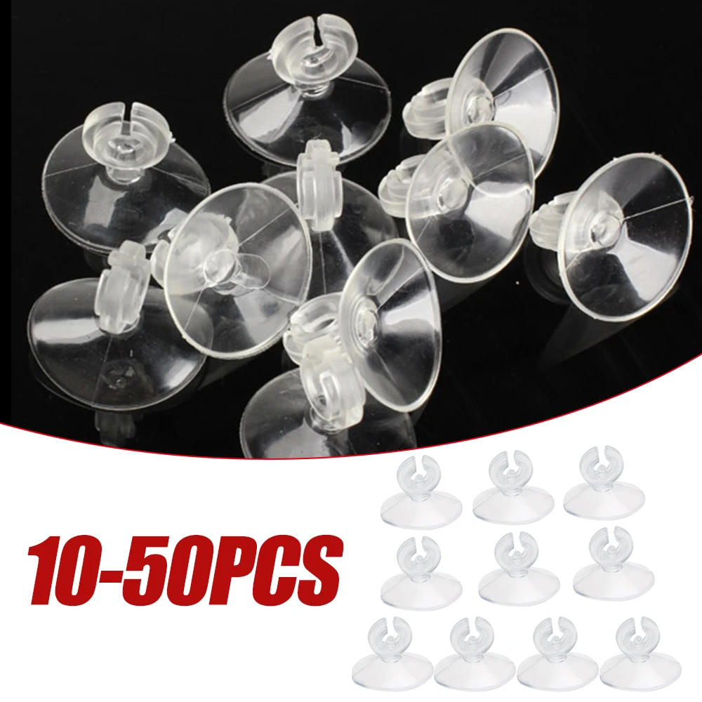 10-50pcs Aquarium Suction Cup Holder Fish Tank Sucker for 4/6mm Air Line Pipe Tube Wire Holder Aquarium Accessories Aquarium Suction Cup Aquarium Clip Holders Aquarium Hose Holder Rubber Suction Cup Holders Aquarium Clip Holder