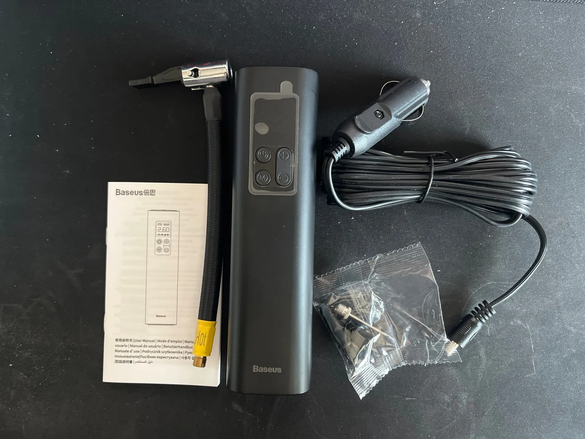 TeslaHubs™ Portable Air Pump customer photo