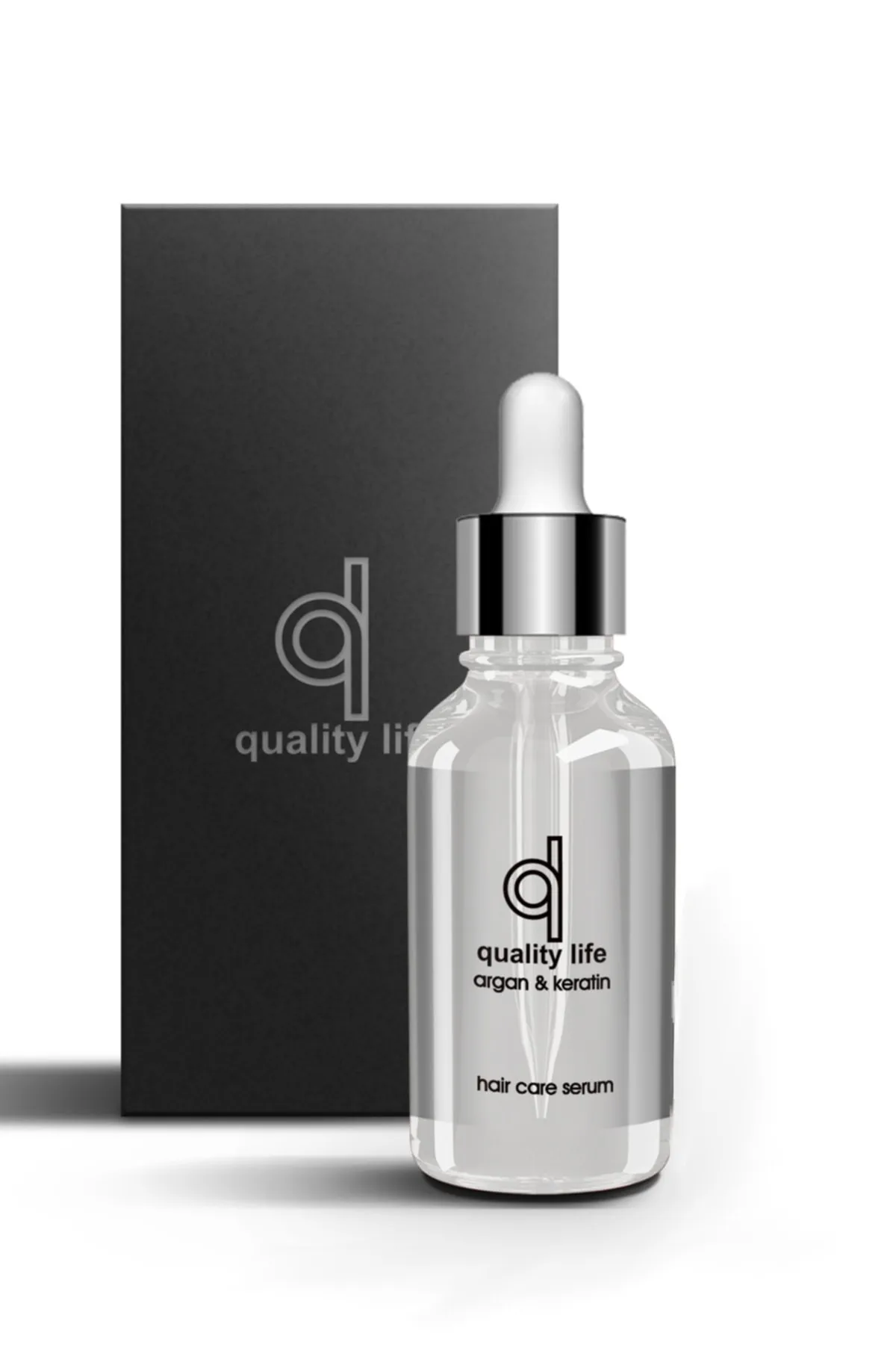 Quality Life QL Argan and Keratin Hair Serum (Special for Extremely Damaged and Shedding Hair)