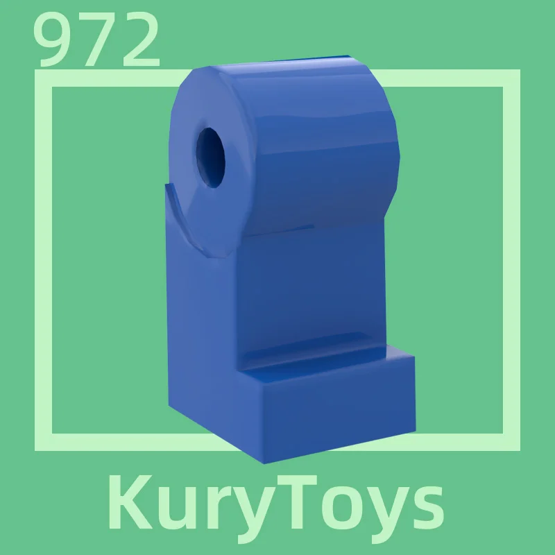 Kury Toys DIY MOC For 972 #100pcs Building block parts For Body Part Leg, Left