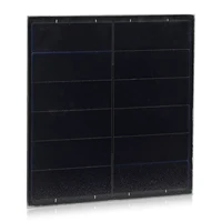 Mini panneau solaire 5W 6V, Module de cellule, panneau photovoltaïque pour l'extérieur, bricolage, 175mm x 175mm, panneau de charge solaire pour chargeur de batterie avec fil 3