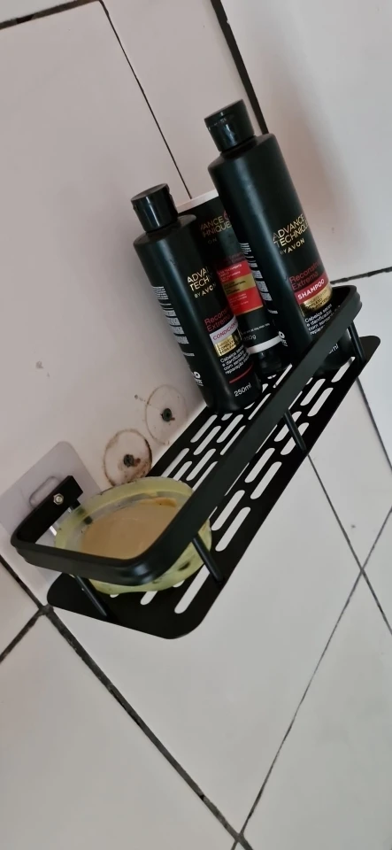 Suporte De Shampoo Prateleiras De Banheiro Sem Furo Premium - Neverdie Store photo review