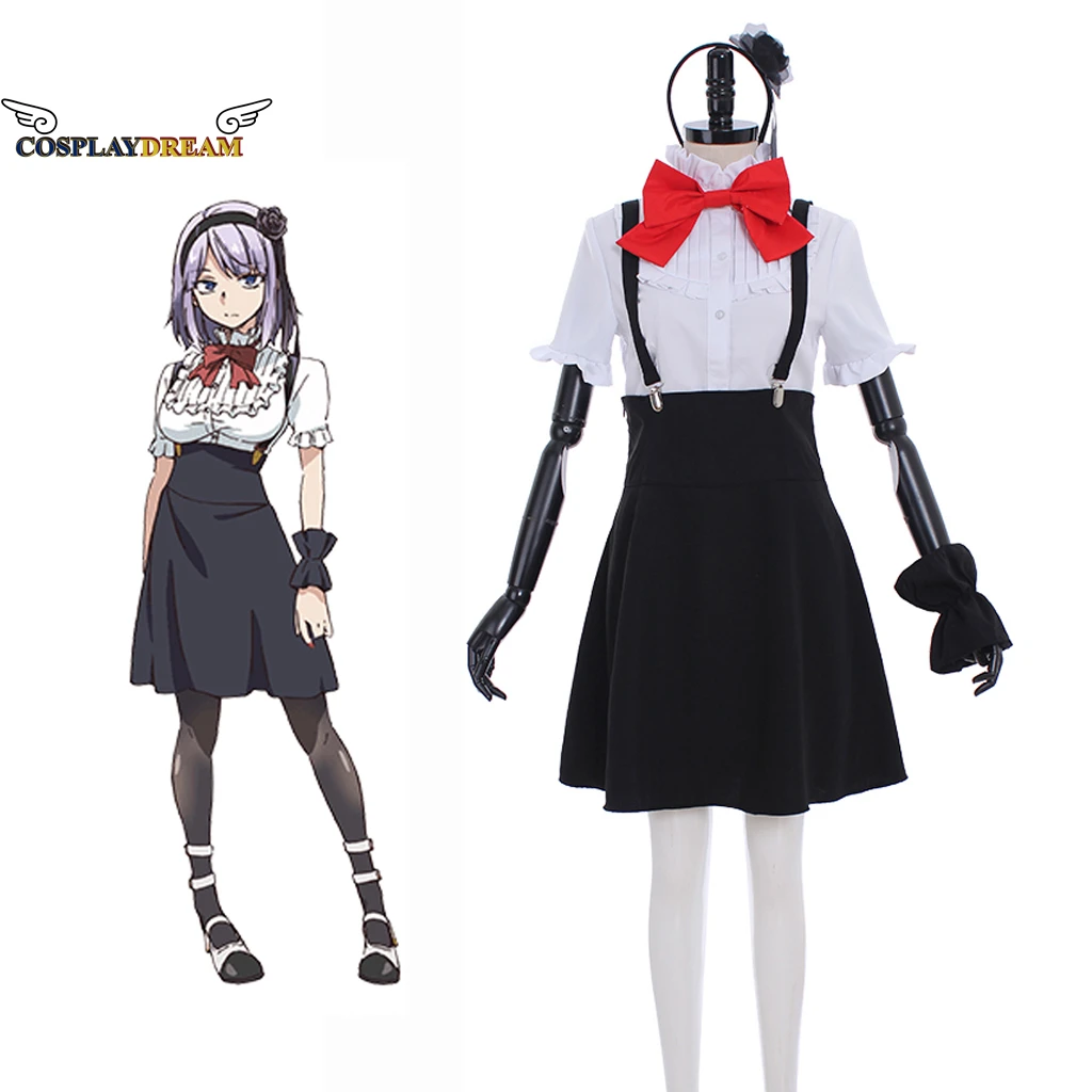 Disfraz de Anime Comics Dagashi Kashi, Shidare Hotaru, uniforme escolar  diario para mujer, traje de mucama para fiesta de Halloween| | - AliExpress