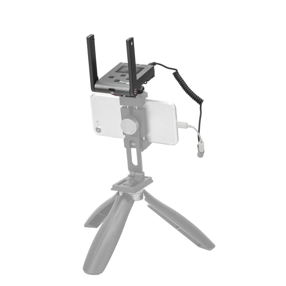 BoomX-U QUA UHF Wireless Lavalier Microphone 24-Channel Wireless Lapel For DSLR