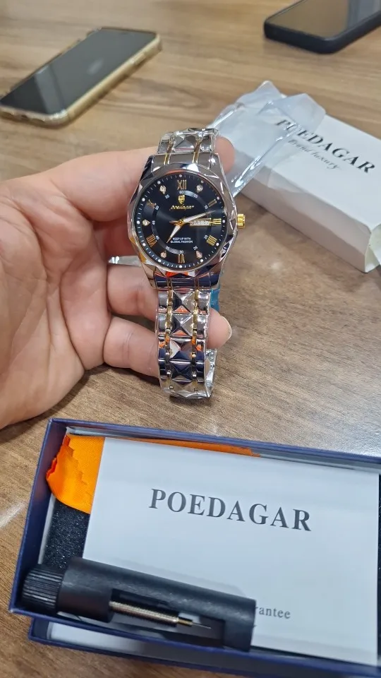 POEDAGAR Luxury Man Wristwatch photo review
