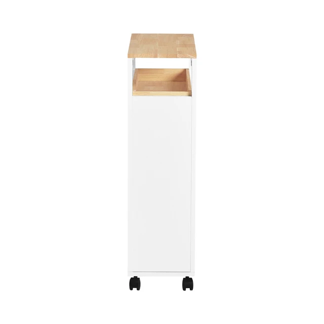 SoBuy BZR54 niche rack con 3 cassetti e 1 vassoio rimovibile da cucina con ripiano per carrello da bagno in rotolo 2
