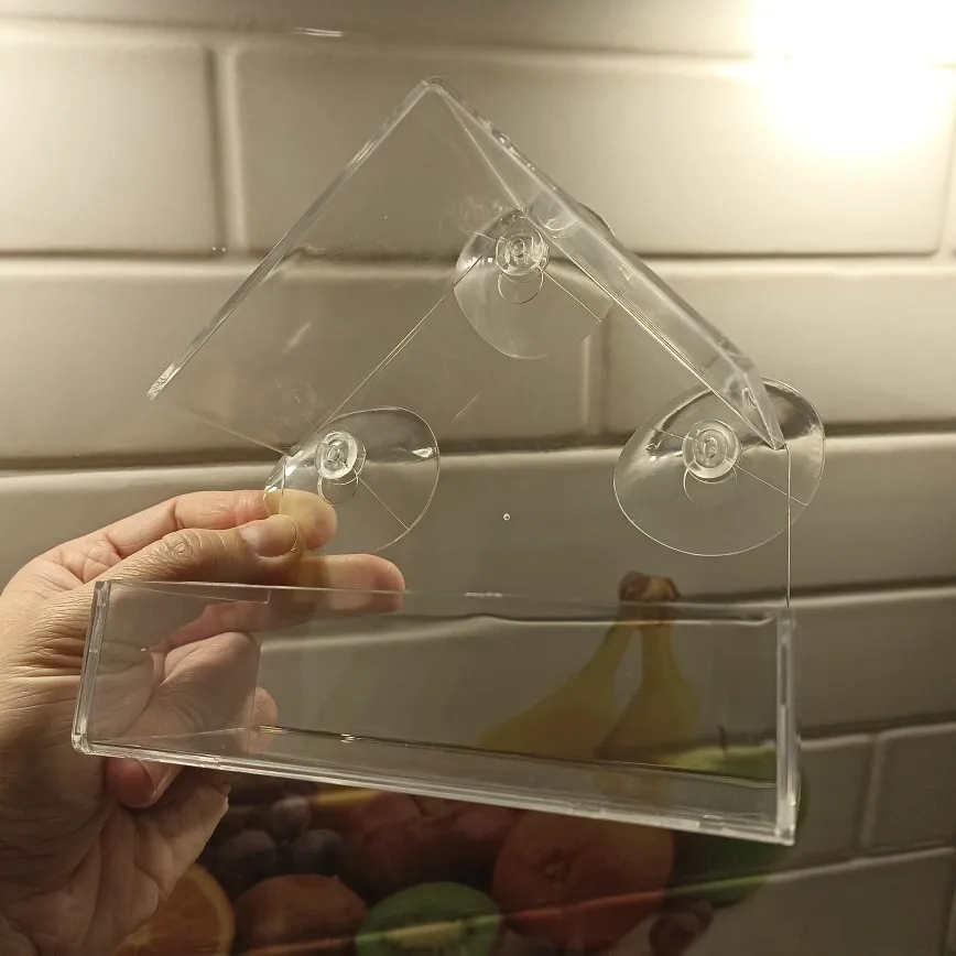 The Transparent Window Bird House