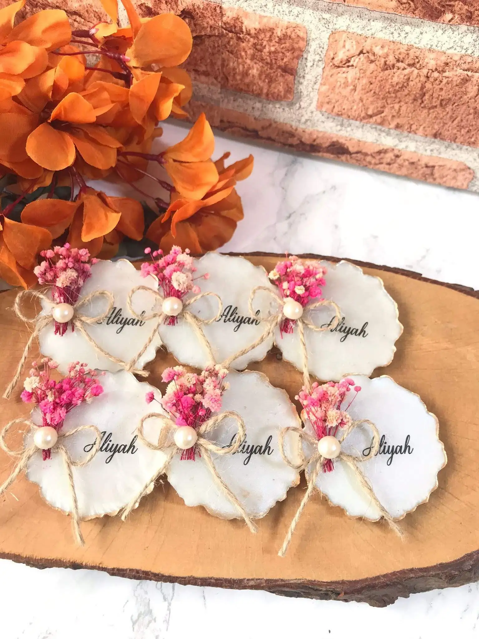 

Epoxy Wedding Magnet, 25 Wedding Favors, Gift For Event, Epoxy Magnet, Engagement Favors, Anniversary Favors, Bridemaid, Henna