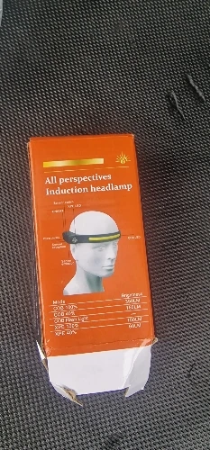 LED Sensor Headlamp – USB Rechargeable Outdoor Waterproof Flashlight