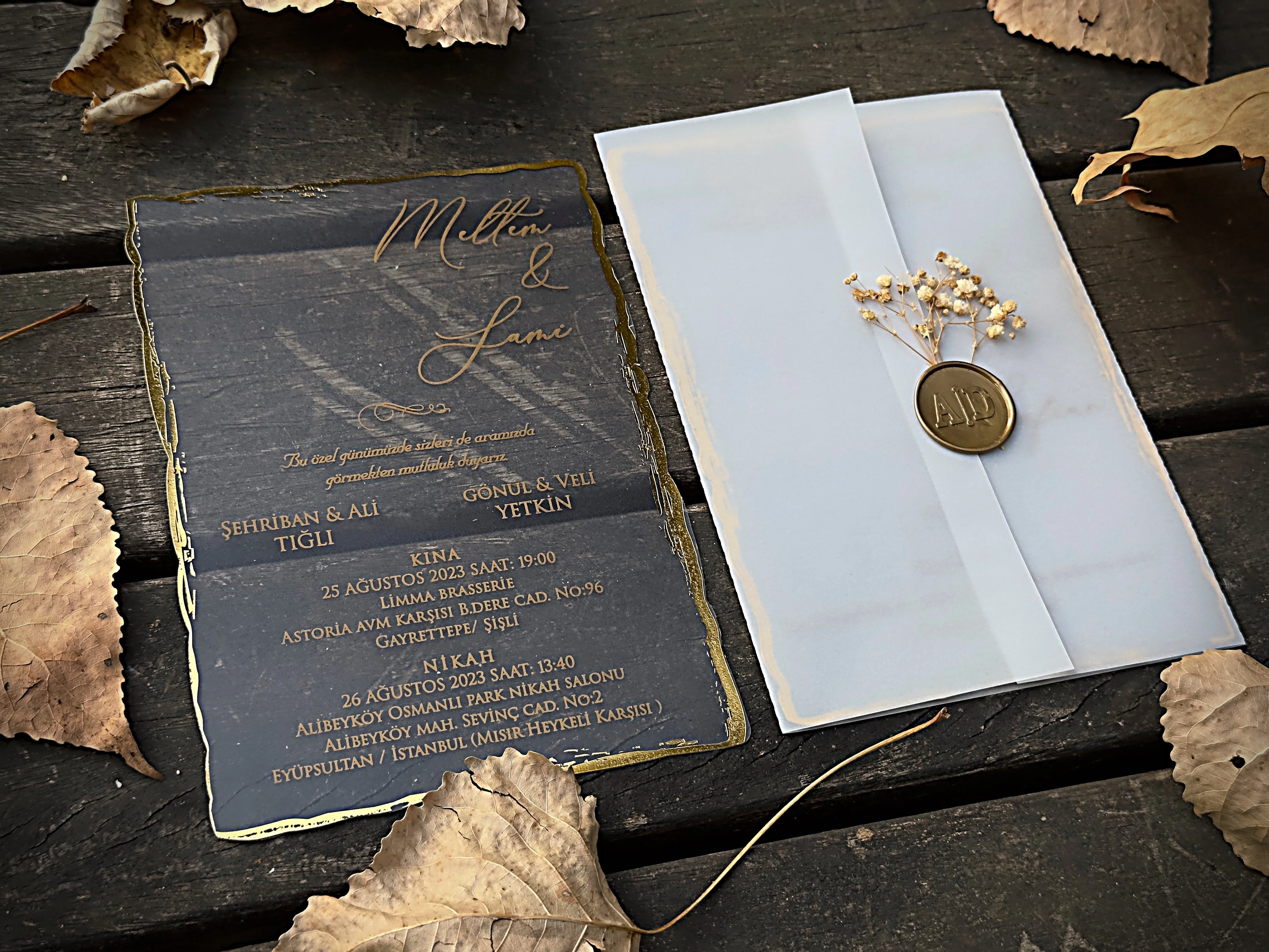 50 pcs Wedding Invitation, Acrylic Invitations, Acrylic Gold Invitations,  Minimalist Design, Clear Acrylic Invitation - AliExpress