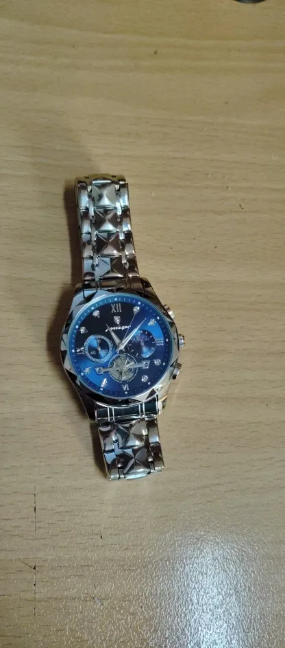 POEDAGAR Luxury Men's Quartz Watch photo review