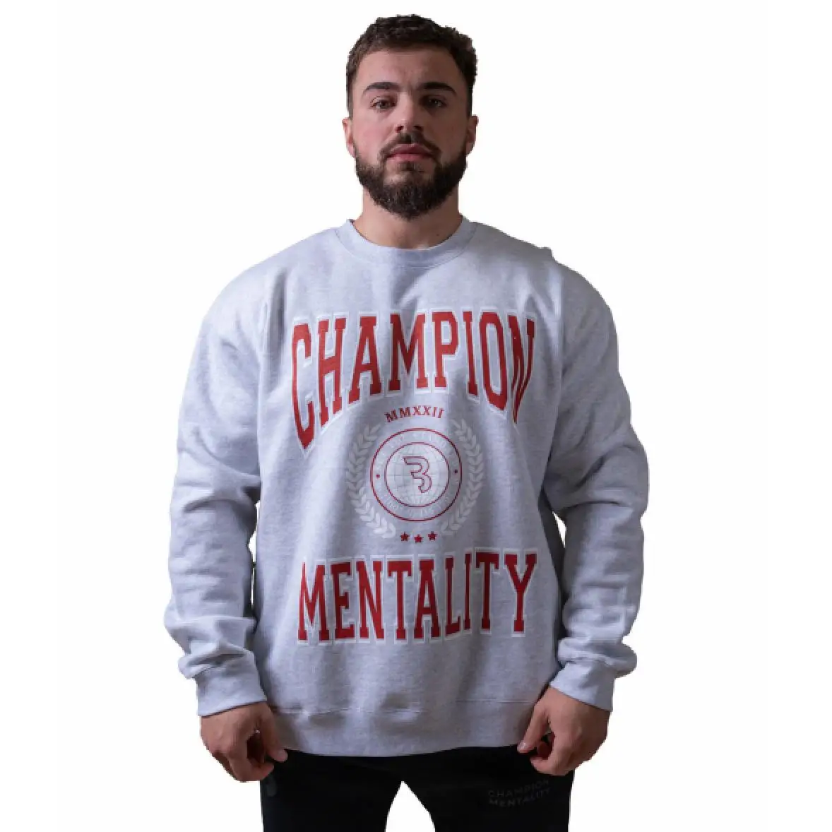 CBUM CREWNECK Sweatshirt CBUM High Quality OLYMPIA COLLEGIATE CREST CREWNECK CBUM US Size Oversized Sweatshirt CBUM HOODIE