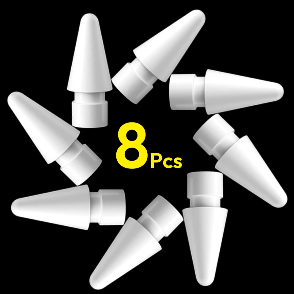 Replacement Tips for Apple Pencil 1st/2nd Gen iPencil Nibs No Wear