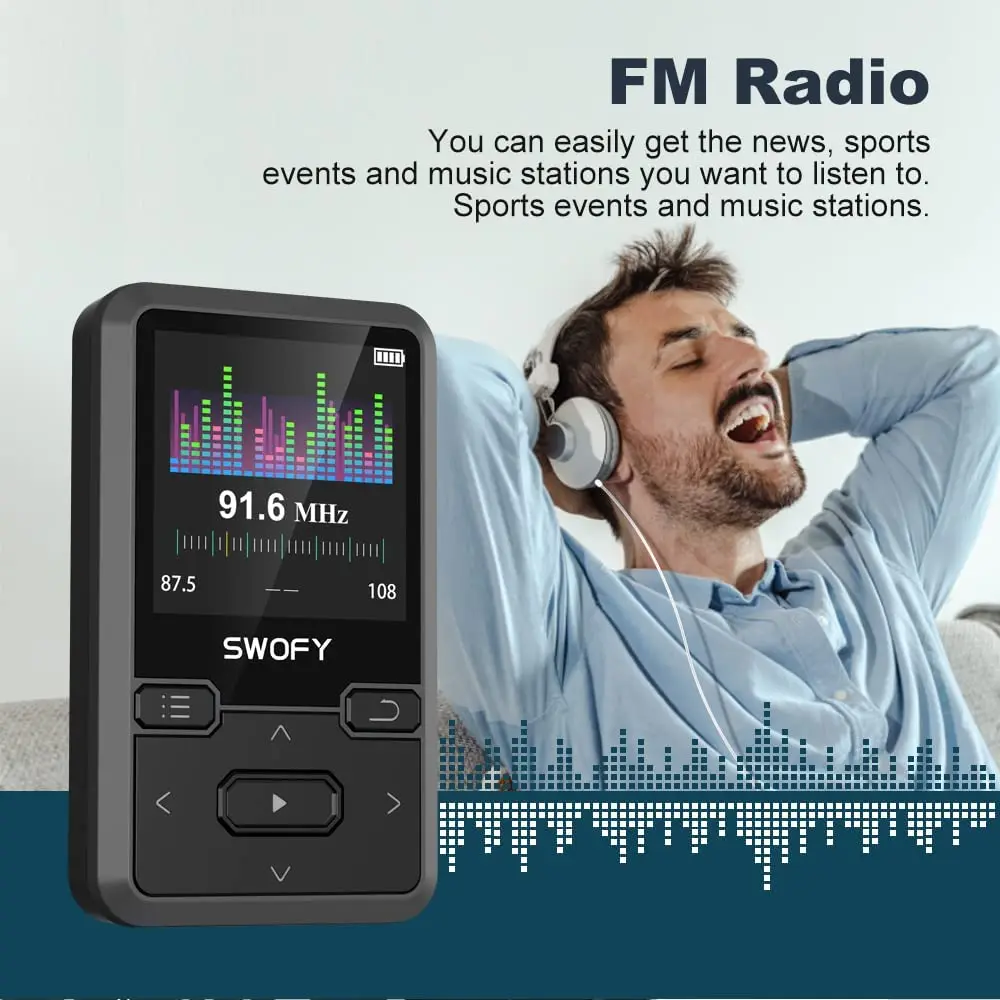 MECHEN M10 32GB Clip Mini MP3 přehrávač Bluetooth 5.0 - Image 6