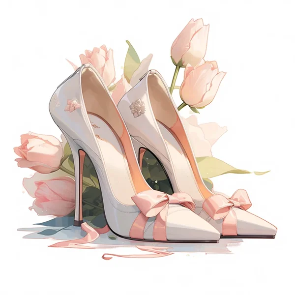 Zapatos planos de cuero de vaca azul con cristales brillantes para