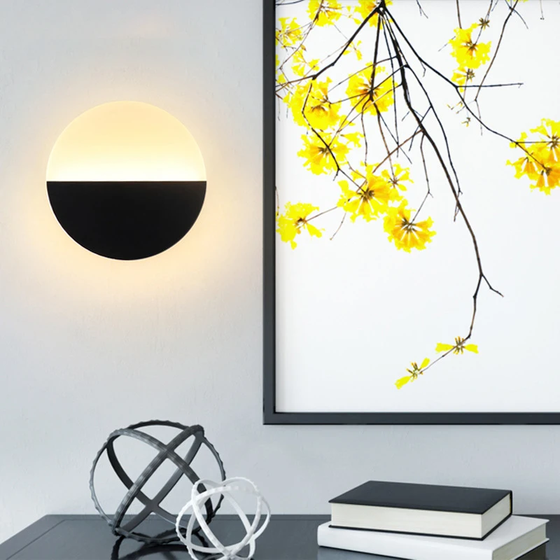

Nordic Simple Wall Decor Home Decoration Maison Lamps Abajur Para Quarto Light Lampe De Chevet Arandela for Bedroom Livingroom