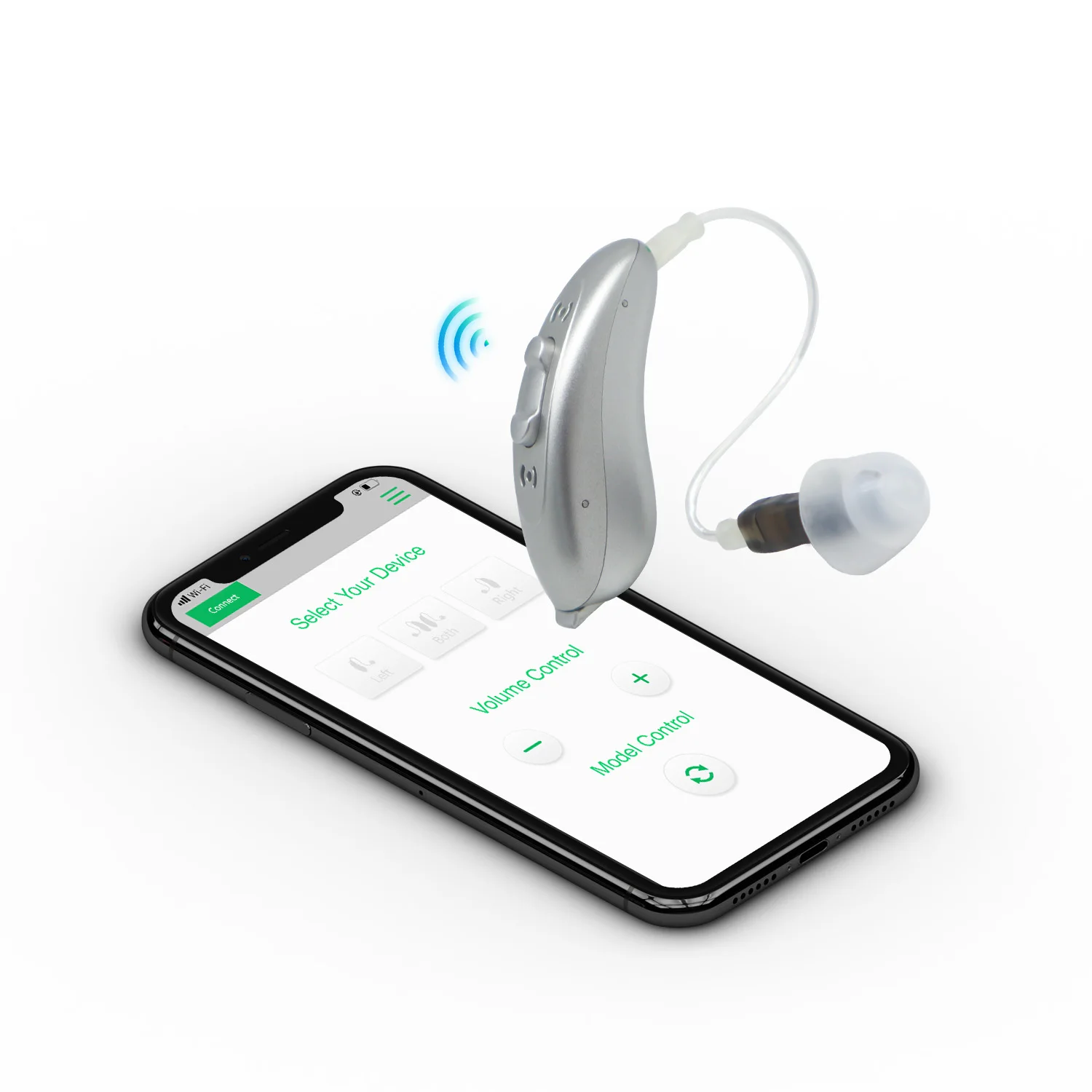 Hearing Aids For Adults with App Control with Noise Cancellation Digital chip high quality 5