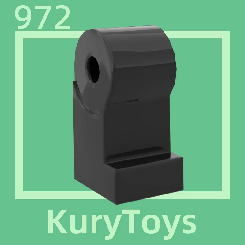 Kury Toys DIY MOC For 972 #100pcs Building block parts For Body Part Leg, Left
