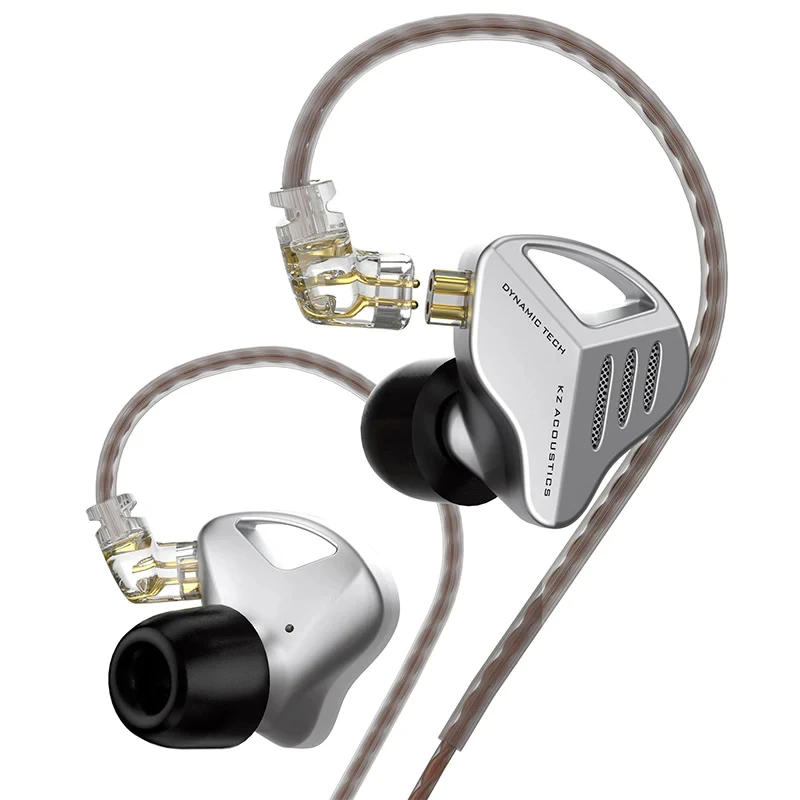 

Динамические наушники KZ ZVX, Hi-Fi наушники-вкладыши с монитором, Спортивная гарнитура с шумоподавлением, EDX PRO DQS DQ6 EDC