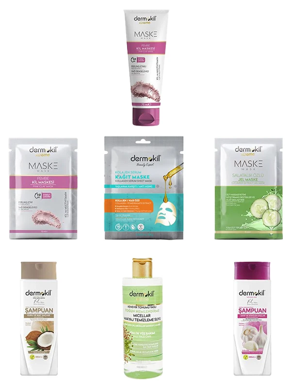 

Dermokil Mask and Shampoo Set of 7