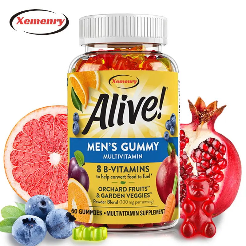 Men's Multivitamin Gummies for Energy and Immunity