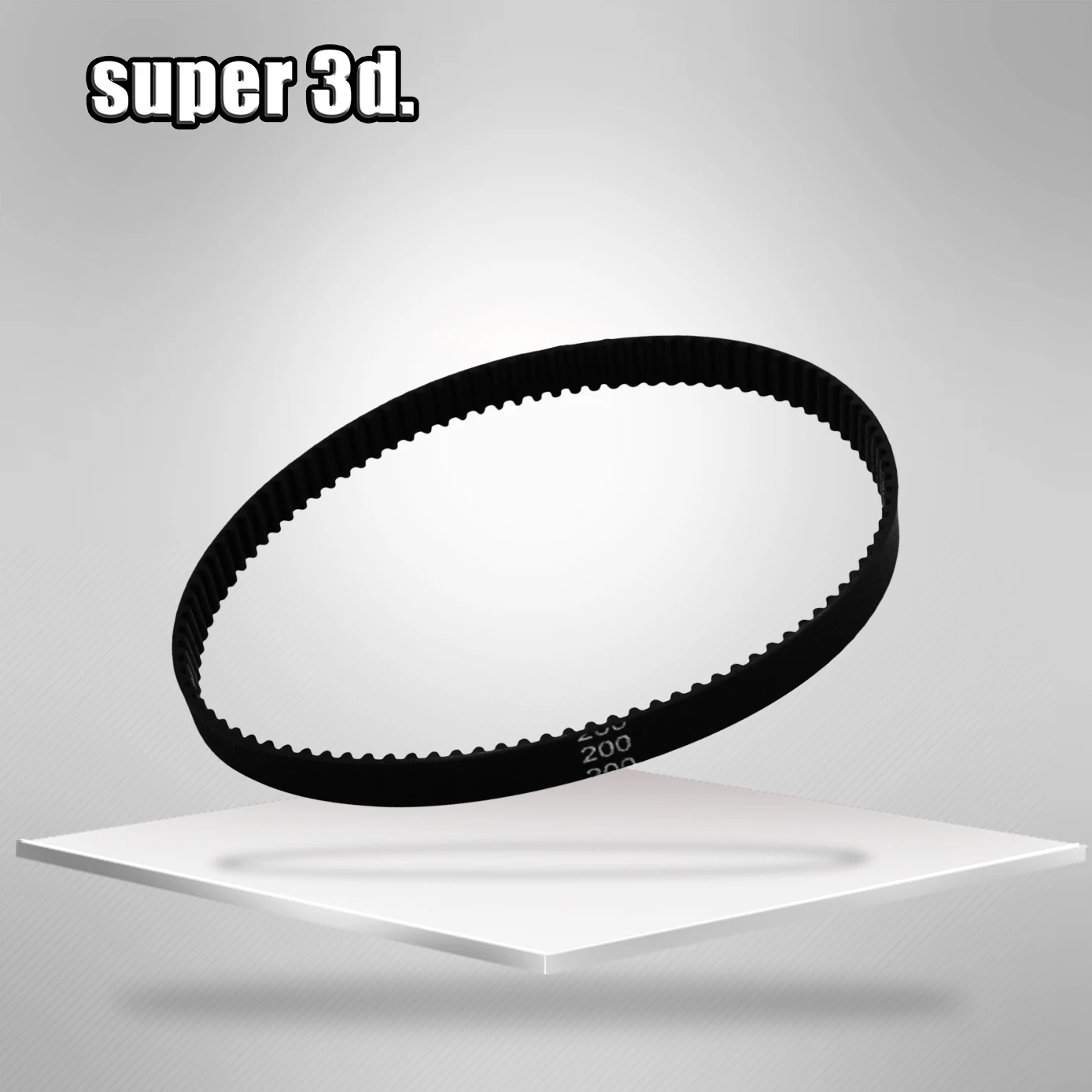 

3D принтер 2GT/GT2 замкнутая петля ГРМ резиновая длина 160/188/200/600/610/810/976/2270 мм для 6 мм шкив части 3D принтера