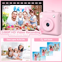 Children's Instant Print Camera Thermal Printing Digital Camera 2.4 4
