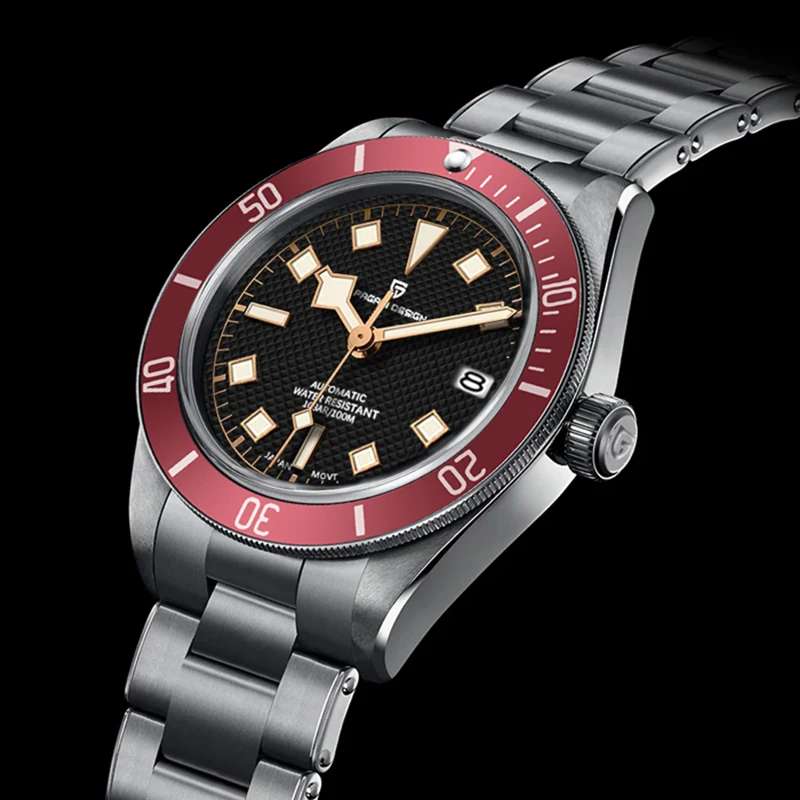 Mechanical Watch PAGANI DESIGN BB58 Men Retro Automatic NH35A 100M Waterproof