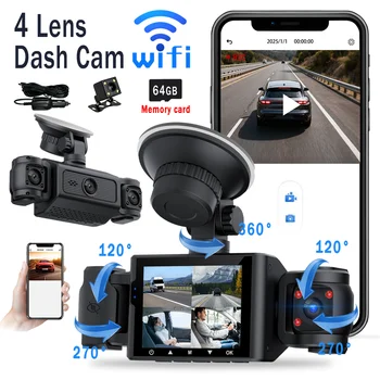 360° Panoramic Dash Cam 1
