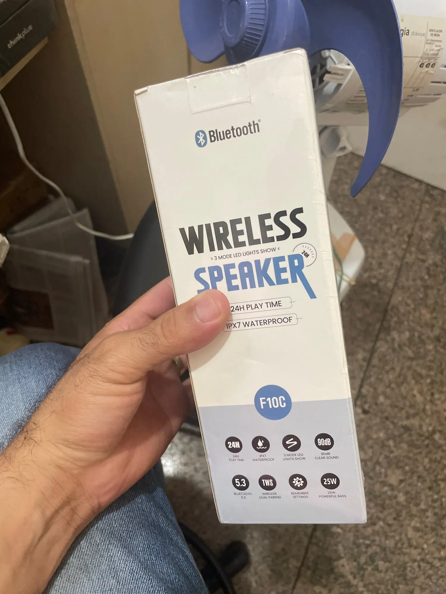 Caixa de Som Wisetiger Bluetooth photo review