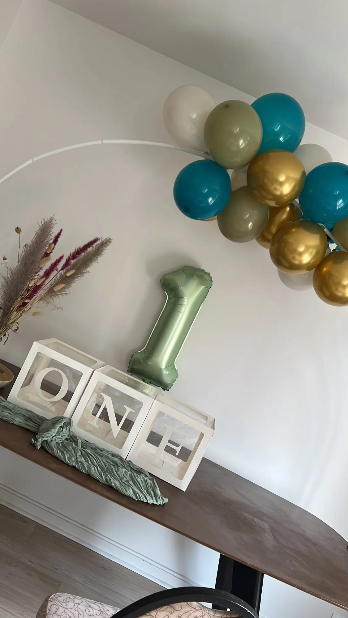 Adjustable Table Balloon Arch Stand - Baby Shower and Party Decor photo review