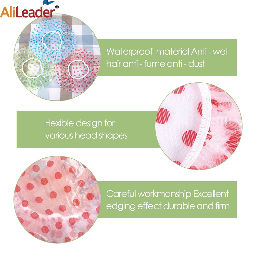 Рисунок 5 - модные пластиковые шапочки для душа