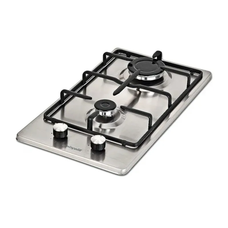 Eminçelik Ec-Ah 4120 X30 Ng Inox 내장 쿠커 스테인레스 스틸 소재 2 버너 쿠커, 품질 브랜드