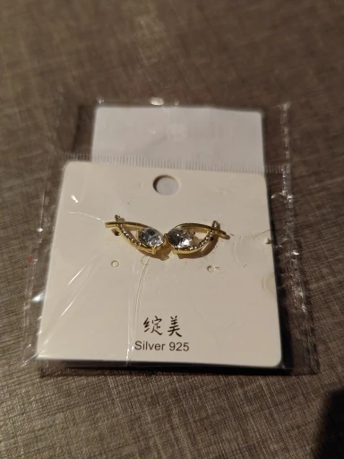 Korean Style Fashion Cross Stud Earrings photo review