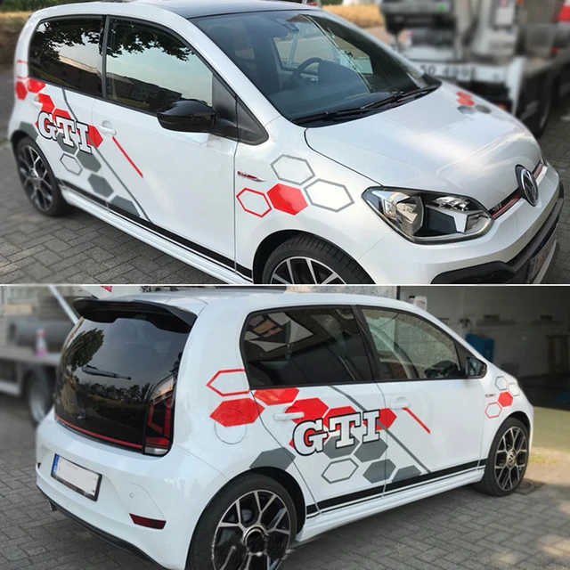 Sport GTI Auto Styling Körper mit Haube Aufkleber Grafiken Wrap